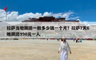 拉萨当地跟团一般多少钱一个月？拉萨7天6晚跟团990元一人