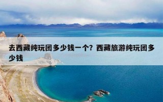 去西藏纯玩团多少钱一个？西藏旅游纯玩团多少钱