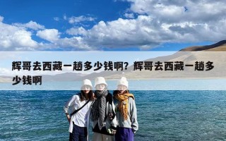 辉哥去西藏一趟多少钱啊？辉哥去西藏一趟多少钱啊