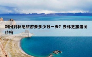 跟团到林芝旅游要多少钱一天？去林芝旅游团价格