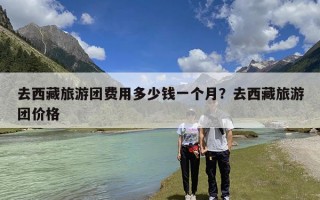 去西藏旅游团费用多少钱一个月？去西藏旅游团价格