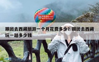 跟团去西藏旅游一个月花费多少？跟团去西藏玩一趟多少钱