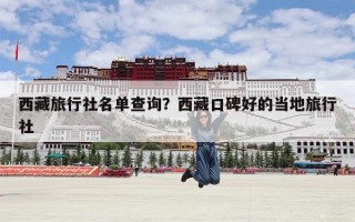 西藏旅行社名单查询？西藏口碑好的当地旅行社