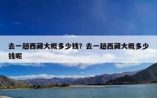 去一趟西藏大概多少钱？去一趟西藏大概多少钱呢