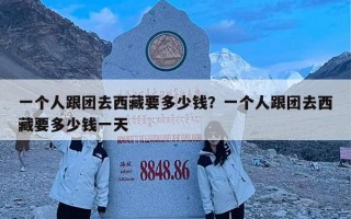 一个人跟团去西藏要多少钱？一个人跟团去西藏要多少钱一天