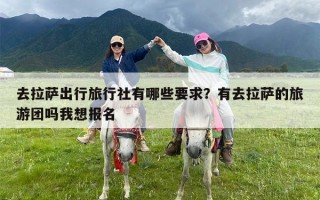 去拉萨出行旅行社有哪些要求？有去拉萨的旅游团吗我想报名
