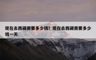 现在去西藏需要多少钱？现在去西藏需要多少钱一天