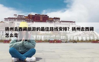 扬州去西藏旅游的最佳路线安排？扬州去西藏怎么走