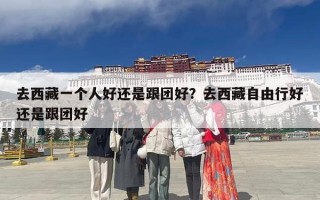 去西藏一个人好还是跟团好？去西藏自由行好还是跟团好