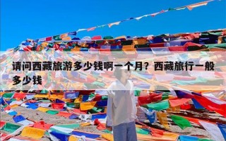 请问西藏旅游多少钱啊一个月？西藏旅行一般多少钱