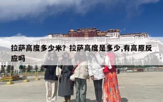 拉萨高度多少米？拉萨高度是多少,有高原反应吗