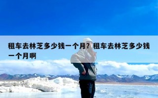租车去林芝多少钱一个月？租车去林芝多少钱一个月啊