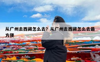 从广州去西藏怎么去？从广州去西藏怎么去最方便