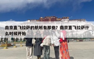 南京直飞拉萨的航班有那些？南京直飞拉萨什么时候开始
