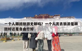 一个人跟团旅游无聊吗？一个人出去旅游是跟团好还是自由行好