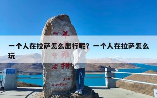 一个人在拉萨怎么出行呢？一个人在拉萨怎么玩