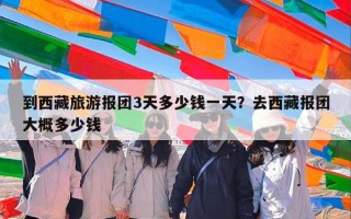 到西藏旅游报团3天多少钱一天？去西藏报团大概多少钱