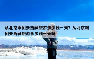 从北京跟团去西藏旅游多少钱一天？从北京跟团去西藏旅游多少钱一天呀