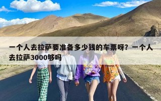 一个人去拉萨要准备多少钱的车票呀？一个人去拉萨3000够吗
