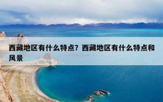 西藏地区有什么特点？西藏地区有什么特点和风景