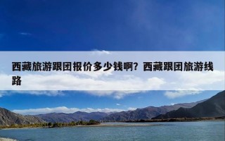 西藏旅游跟团报价多少钱啊？西藏跟团旅游线路