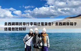 去西藏跟团带行李箱还是背包？去西藏带箱子还是包比较好