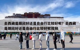去西藏是跟团好还是自由行比较好呢？去西藏是跟团好还是自由行比较好呢视频