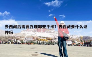 去西藏后需要办理哪些手续？去西藏要什么证件吗