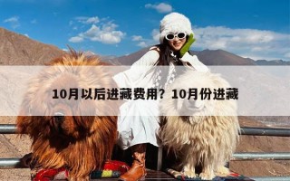 10月以后进藏费用？10月份进藏