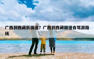 广西到西藏新国道？广西到西藏国道自驾游路线