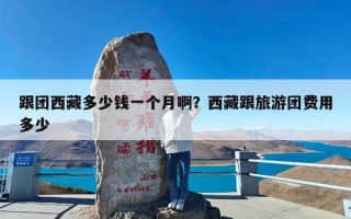 跟团西藏多少钱一个月啊？西藏跟旅游团费用多少