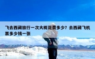 飞去西藏旅行一次大概花费多少？去西藏飞机票多少钱一张