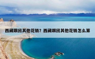 西藏跟团其他花销？西藏跟团其他花销怎么算