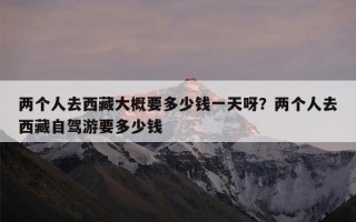 两个人去西藏大概要多少钱一天呀？两个人去西藏自驾游要多少钱
