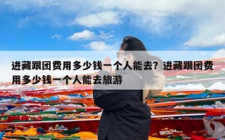 进藏跟团费用多少钱一个人能去？进藏跟团费用多少钱一个人能去旅游