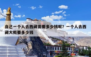 自己一个人去西藏需要多少钱呢？一个人去西藏大概要多少钱