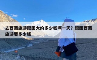 去西藏旅游跟团大约多少钱啊一天？跟团西藏旅游要多少钱