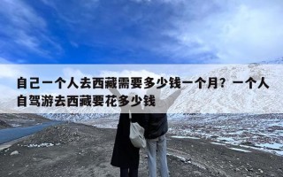 自己一个人去西藏需要多少钱一个月？一个人自驾游去西藏要花多少钱