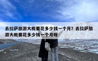 去拉萨旅游大概要花多少钱一个月？去拉萨旅游大概要花多少钱一个月呀