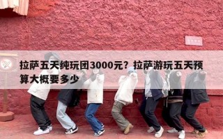 拉萨五天纯玩团3000元？拉萨游玩五天预算大概要多少