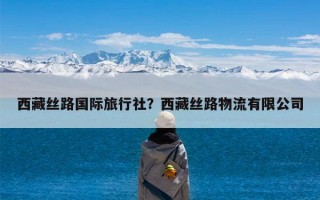 西藏丝路国际旅行社？西藏丝路物流有限公司