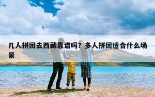 几人拼团去西藏靠谱吗？多人拼团适合什么场景