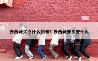 去西藏买点什么回来？去西藏要买些什么