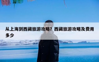 从上海到西藏旅游攻略？西藏旅游攻略及费用多少