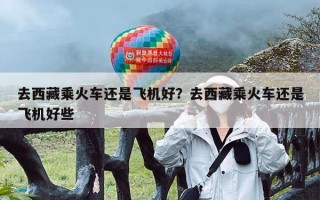 去西藏乘火车还是飞机好？去西藏乘火车还是飞机好些
