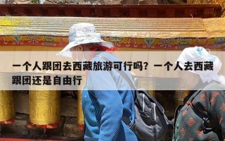 一个人跟团去西藏旅游可行吗？一个人去西藏跟团还是自由行