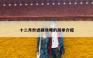十二月份进藏攻略的简单介绍