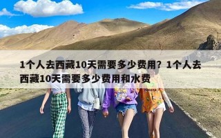 1个人去西藏10天需要多少费用？1个人去西藏10天需要多少费用和水费