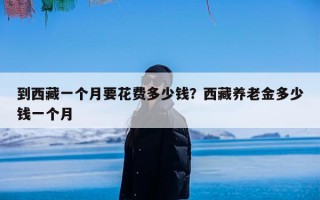 到西藏一个月要花费多少钱？西藏养老金多少钱一个月