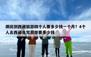跟团到西藏旅游四个人要多少钱一个月？4个人去西藏自驾游需要多少钱